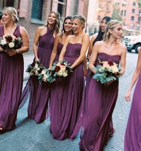 Bridesmaid Tulle Dresses In Dark Purple And Lilac Shade Etsy In 2020