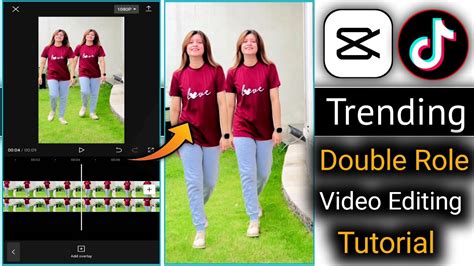 How To Make Double Role Video Editing In Capcut App Double Role