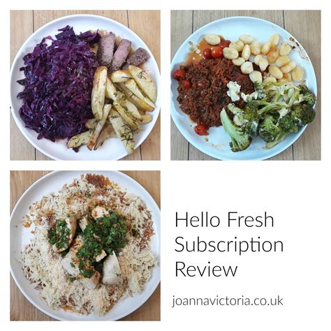 Healthy Meals With Hello Fresh Joanna Victoria