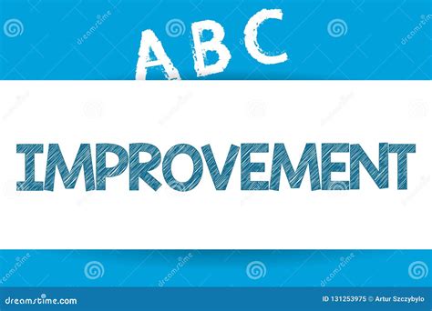 Text Sign Showing Improvement Conceptual Photo Make Things Better Grow
