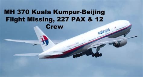Planning a trip or just interested to find out the flight time between kuala lumpur, malaysia and beijing, china? Malaysia Airlines: Kuala Lumpur-Beijing Flight Missing ...