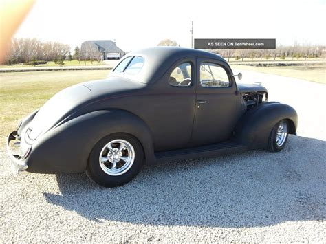 1938 Ford Coupe Deluxe Hot Rod All Custom Steel Body