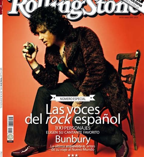 Bunbury Portada En El Nº125 De Rolling Stone En España Bunbury España