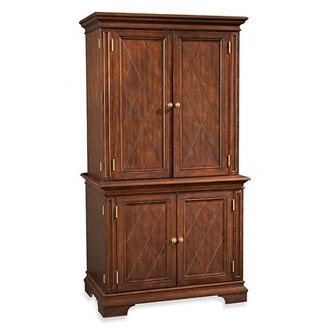 Cabinets available in materials including aluminum, steel and stainless steel. Home Styles Windsor Compact Computer Cabinet and Hutch in ...