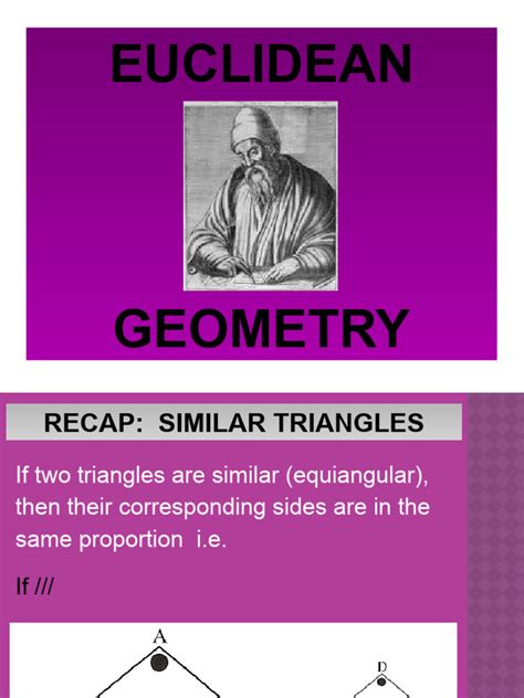 Gr 12 Euclidean Geometry Pdf Triangle Elementary Mathematics