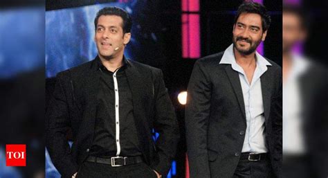 Ajay Devgn Sends An Emotional Message To Salman Khan Hindi Movie News