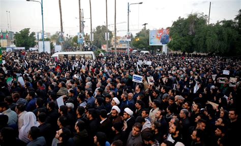 Qasem Soleimani Death Tens Of Thousands Flood Streets To Mourn General