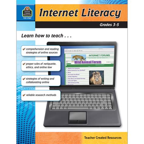 Internet Literacy Grade 3-5 - TCR2767 | Teacher Created Resources