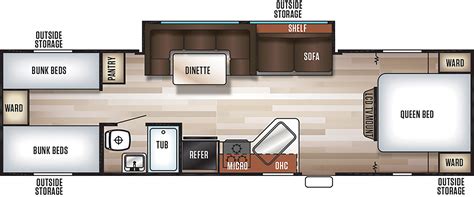 2020 forest river cherokee grey wolf 294bh this is a great trailer for families. Cherokee Grey Wolf 29BH Travel Trailers / Toy Haulers by ...