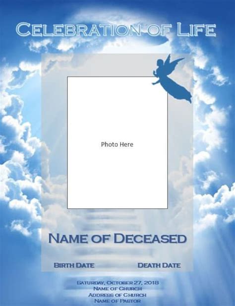 Where Can You Find An Obituary Template 505