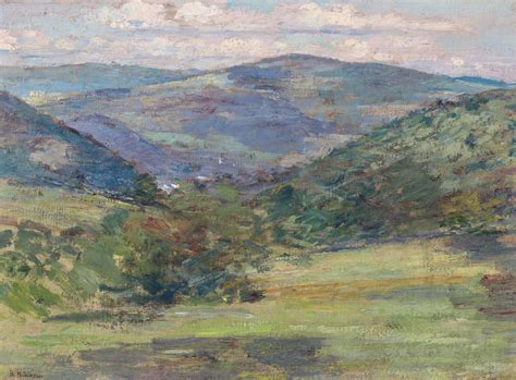 He took up acting while attending city college, abandoning plans to become a rabbi or lawyer. Theodore Robinson (1852-1896), Vermont Hill | Christie's