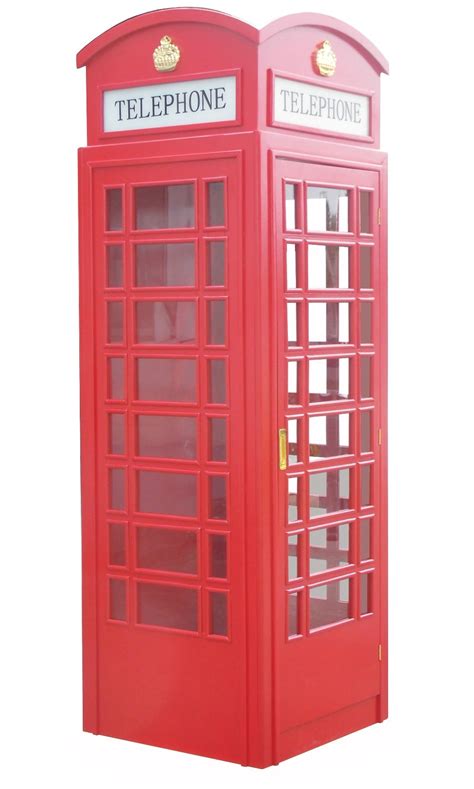 It is believed that the word telephone is derived from two greek words. English Style Replica Telephone / Phone Booth - Painted ...