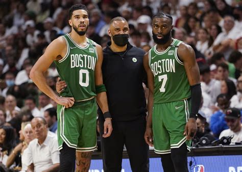 Celtics counting on leadership from Tatum, Brown amid uncertainty ...