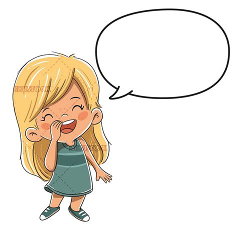 Girl Talking To A Comic Speech Bubble Vector In 2020 Hipster