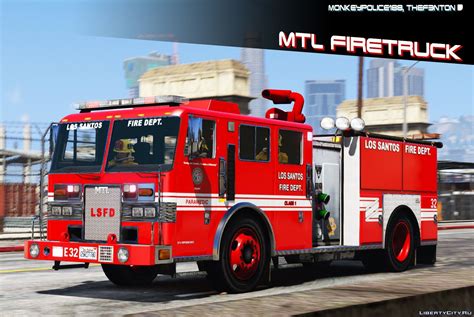 Download Mtl Fire Truck Improved Model Add On Liveries Template