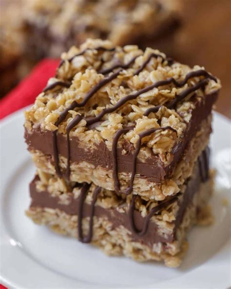 Easy No Bake Chocolate Oat Bars Recipe