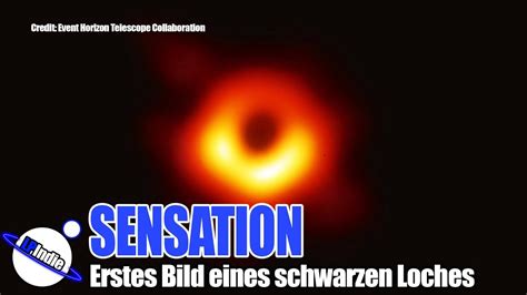 Sensation Erste Foto Eines Schwarzen Loches Galaxie M Event Horizon Telescope YouTube