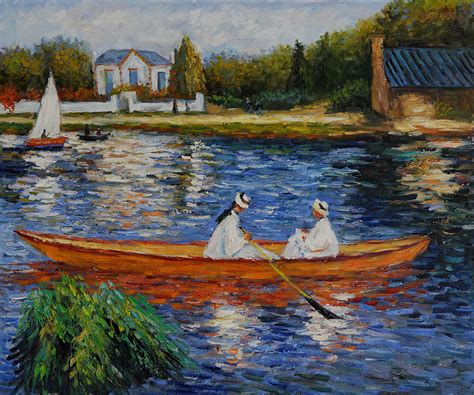 Boating On The Seine By Pierre Auguste Renoir For Sale Jacky Gallery