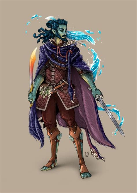 Water Genasi Species In Terravita World Anvil