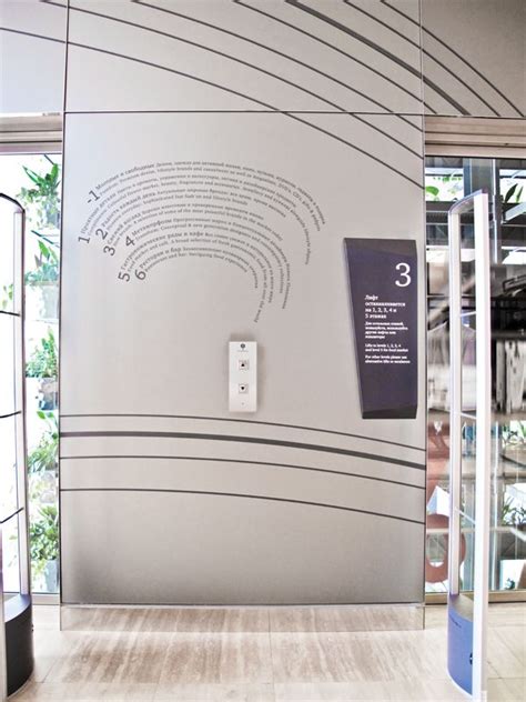 Wayfinding strategy and design for Moscow's premier concept department