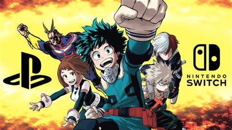 My Hero Academia Game Revealed For Ps4 And Nintendo Switch Geeks Of Color