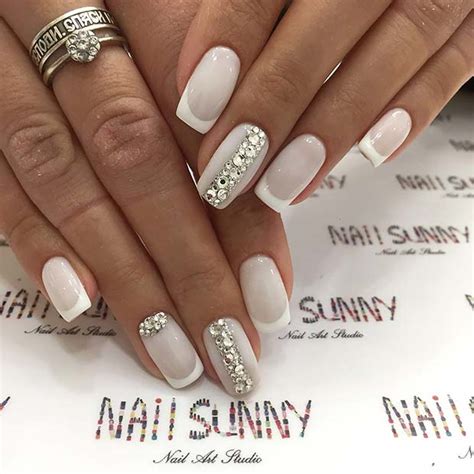 63 Pretty Wedding Nail Ideas For Brides To Be Stayglam