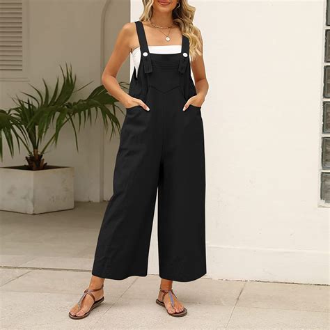 Apepal Jumpsuits For Women 2024 Casual Summer Rompers Womens Casual Overalls Jumpsuits