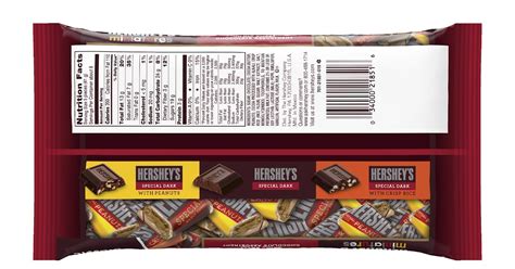 Hersheys Mini Dark Chocolate Nutrition Nutrition Pics