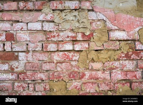 Old Red Brick Wall Texture Background Stock Photo Alamy