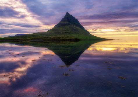 Kirkjufell Reflection Iceland