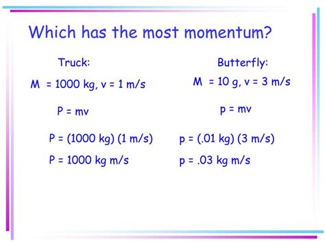PPT - Momentum Unit PowerPoint Presentation, free download - ID:6757253