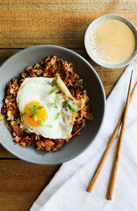 Get soul food delivery, fast. Breakfast Kimchi Fried Rice | Healthy breakfast near me ...
