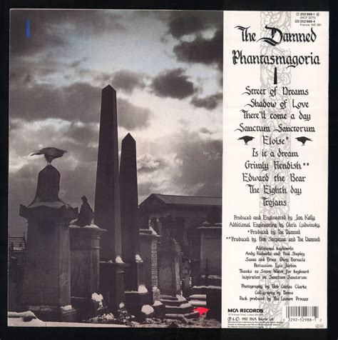 Phantasmagoria Album By The Damned Movies And Mania