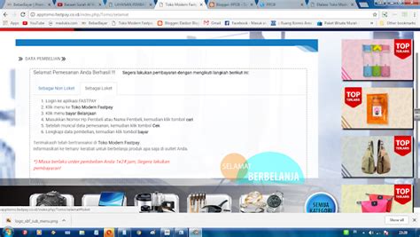 Check spelling or type a new query. Cara Pemesanan atau Order Barang melalui Toko Fastpay ~ PPOB