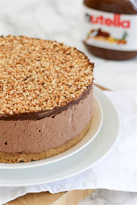 This No Bake Nutella Cheesecake Is Honestly About To Change Your Life