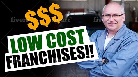 5 Low Cost Franchise Ideas Youtube