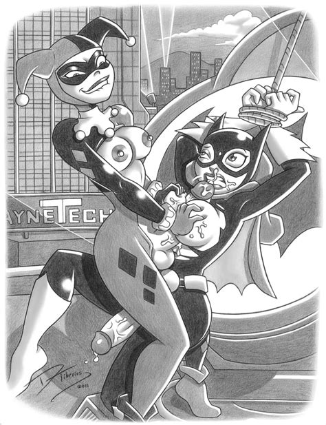 Rule 34 2011 2futas Areolae Balls Barbara Gordon Batgirl Batman The Animated Series Batman