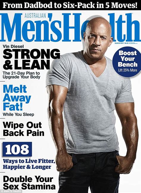 Vin Diesel Talks About His 100 Million Facebook Fans Daily Mail Online