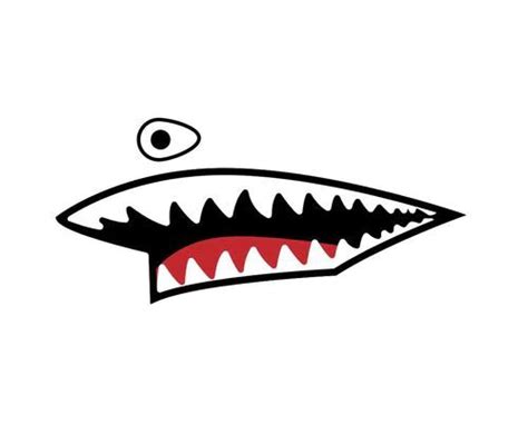 Flying Tigers Shark Mouth Decals Nose Art Shark Mouth Shark