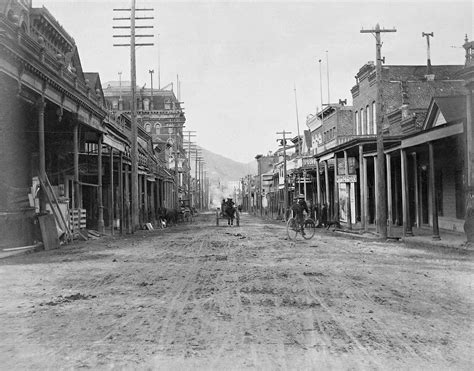 C Street Virginia City Photo Details The Western Nevada Historic