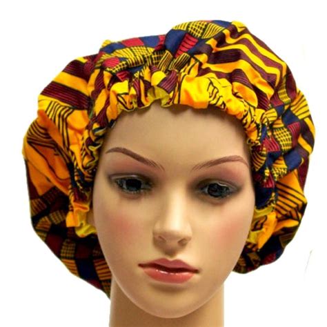 Our African Print Gorgeous Bonnets Are Made From Authentic Ankara Print