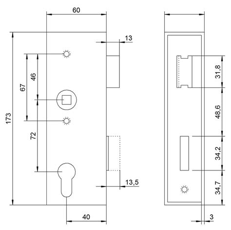 Wir bauen ein neues gartentor… …oder auch, wie schotte ich mich von nervigen nachbarn ab. Schlosskasten | Maße: 173x60x40 mm | Dorn: 40 mm | Stahl