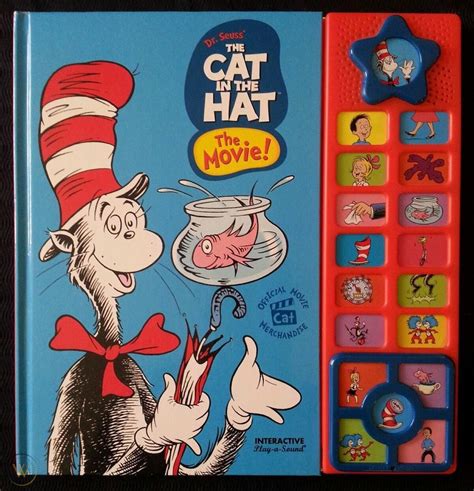 Dr Seuss The Cat In The Hat Movie Story Book ~ Interactive Play A