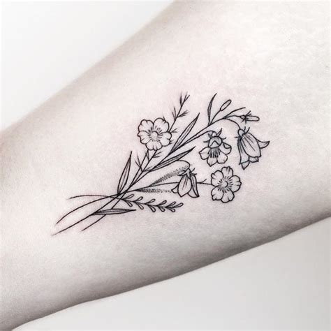 50 Small And Delicate Floral Tattoo Information And Ideas Brighter Craft