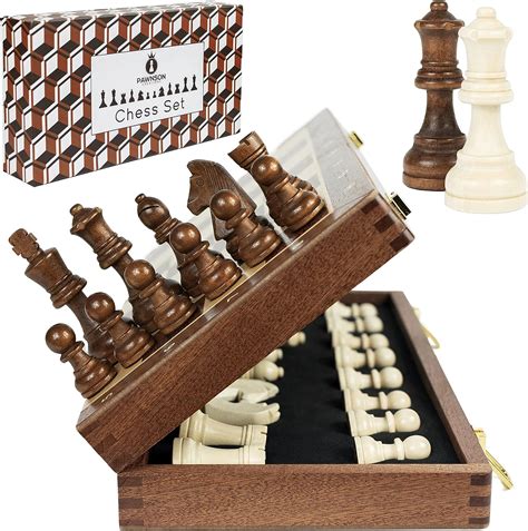 Buy Magnetic Wooden Chess Set For Kids And Adults 15 Inch Staunton