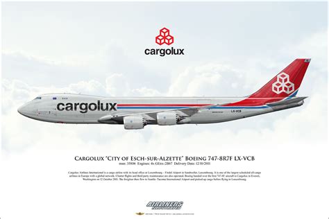 Cargolux Aviation Airline Logo Boeing
