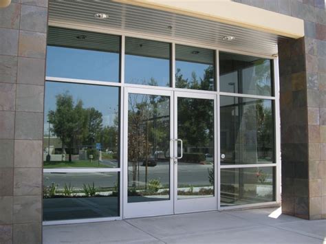 Sizes And Details Of Large Shop Frontage Glass Windows And Doors