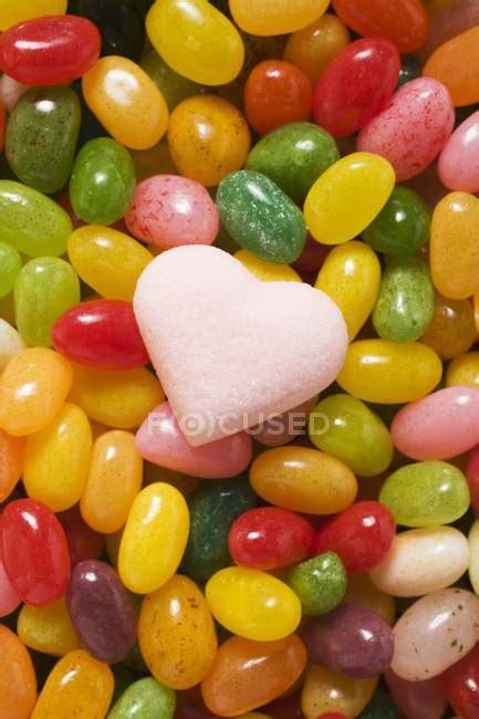 Coloured Jelly Beans — Jellies Filling The Frame Stock Photo