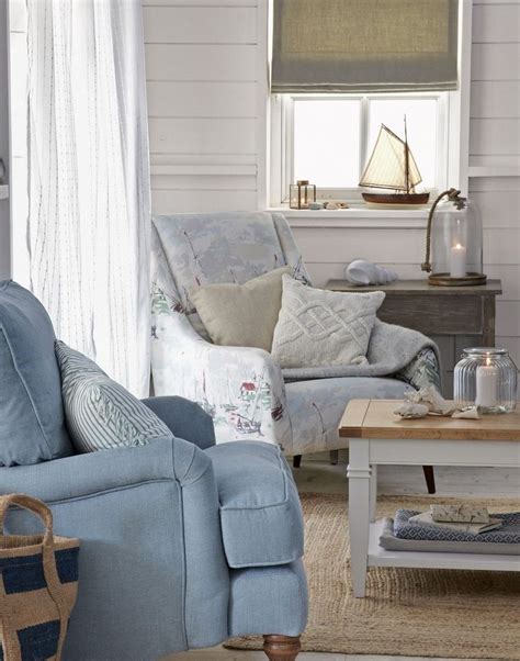 Country Living Room With Beach House Style The Room Edit Coastal