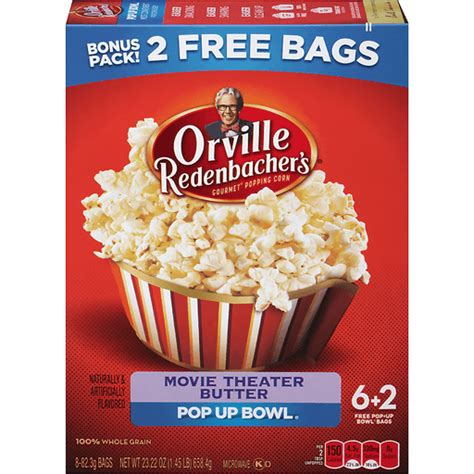 Orville Redenbachers Gourmet Popping Corn Move Theatre Butter 8 82